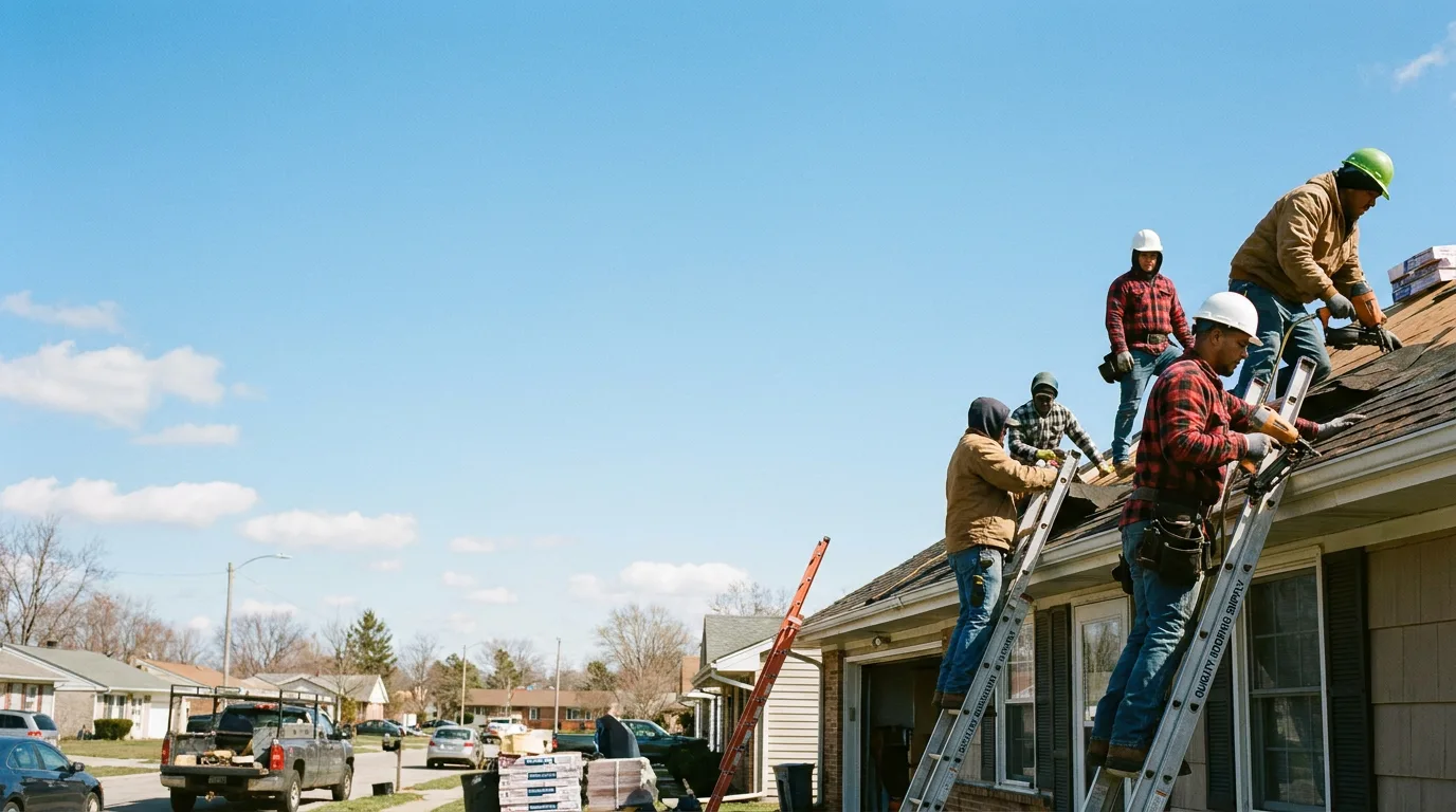Roofing in Sheldon, IL near me